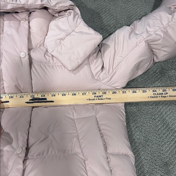 Lululemon Down Puffer Jacket Hooded Blush Pink Size 2 - Picture 16 of 16